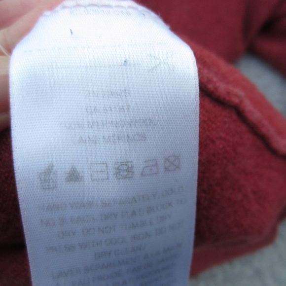 Pendleton Sweater Womens XL Red V-Neck Long Sleeve Soft Comfy‎ warm Winter - Picture 6 of 13